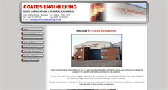 Desktop Screenshot of coates-engineering.co.uk